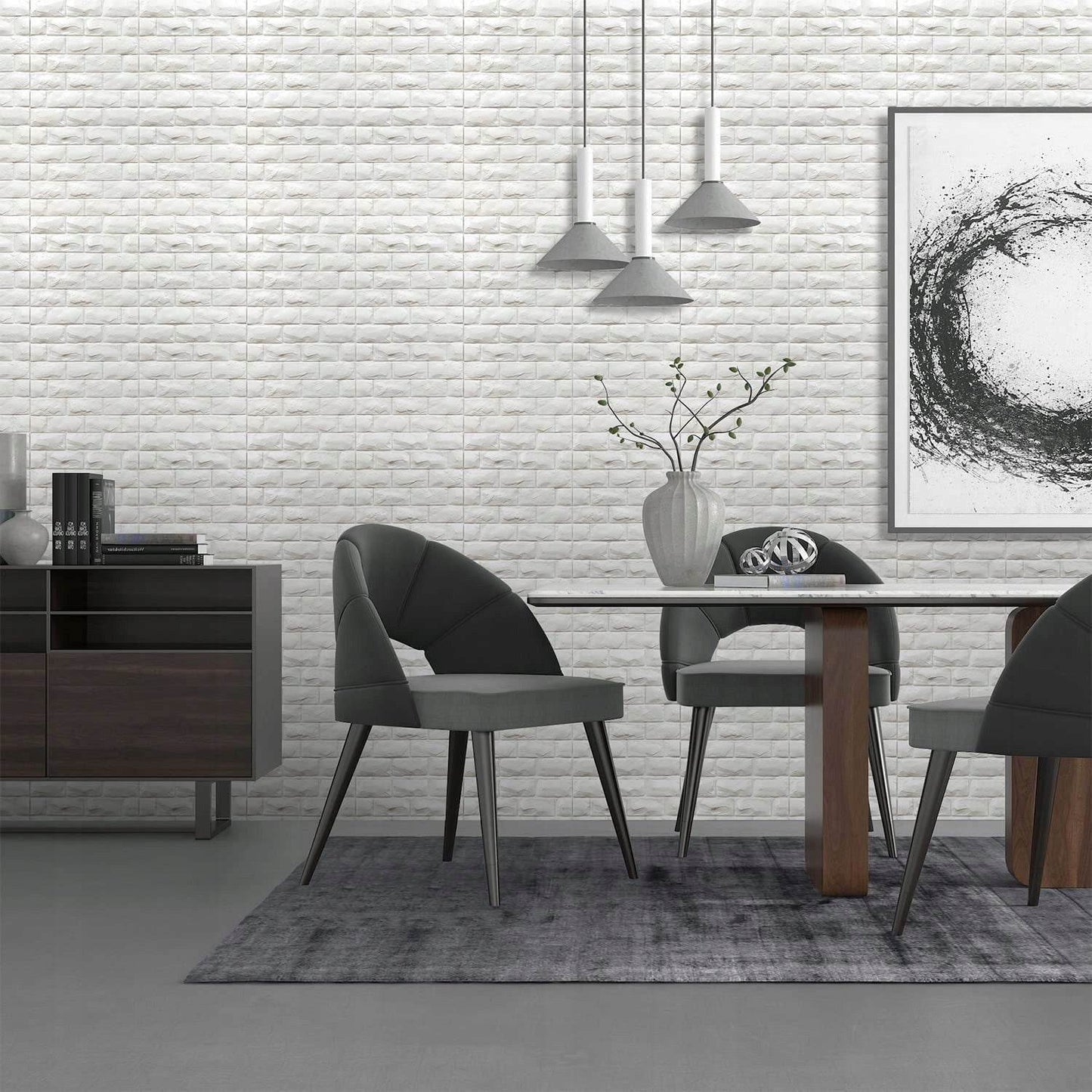 3D lipnus tapetai