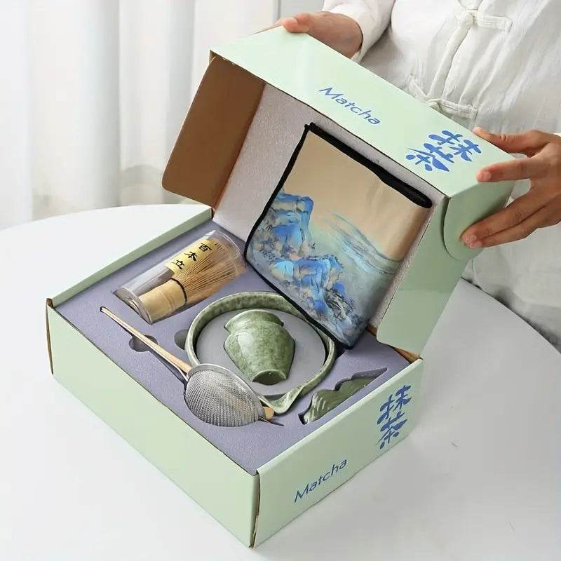 7 dalių matcha rinkinys