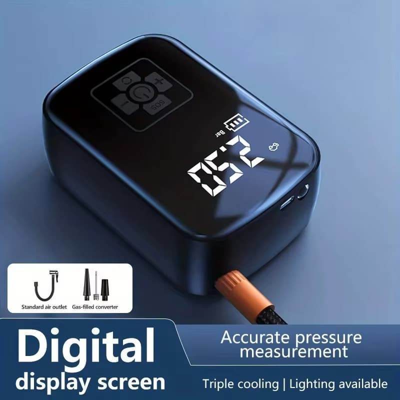 akumuliatorinė pompa dviračiui