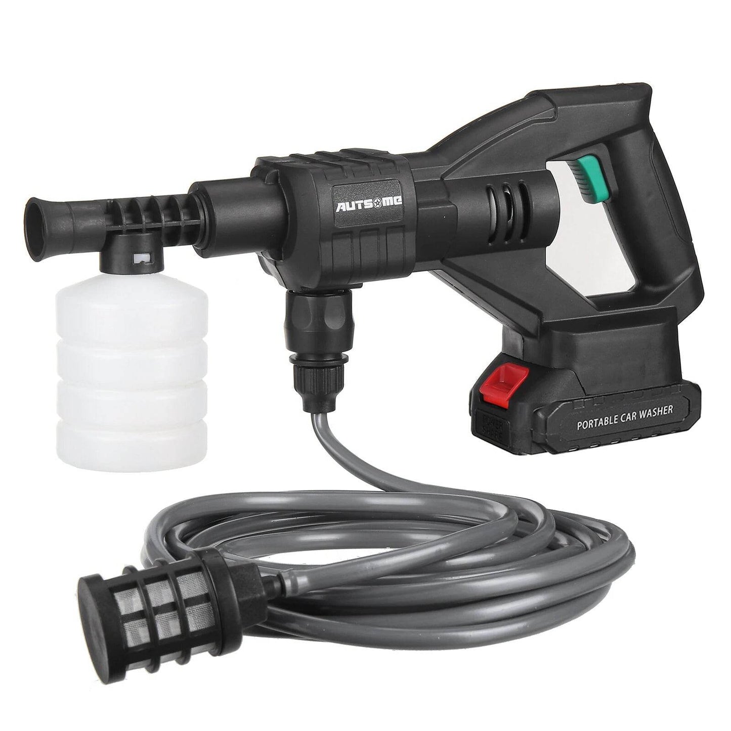 akumuliatorinis plovimo irenginys