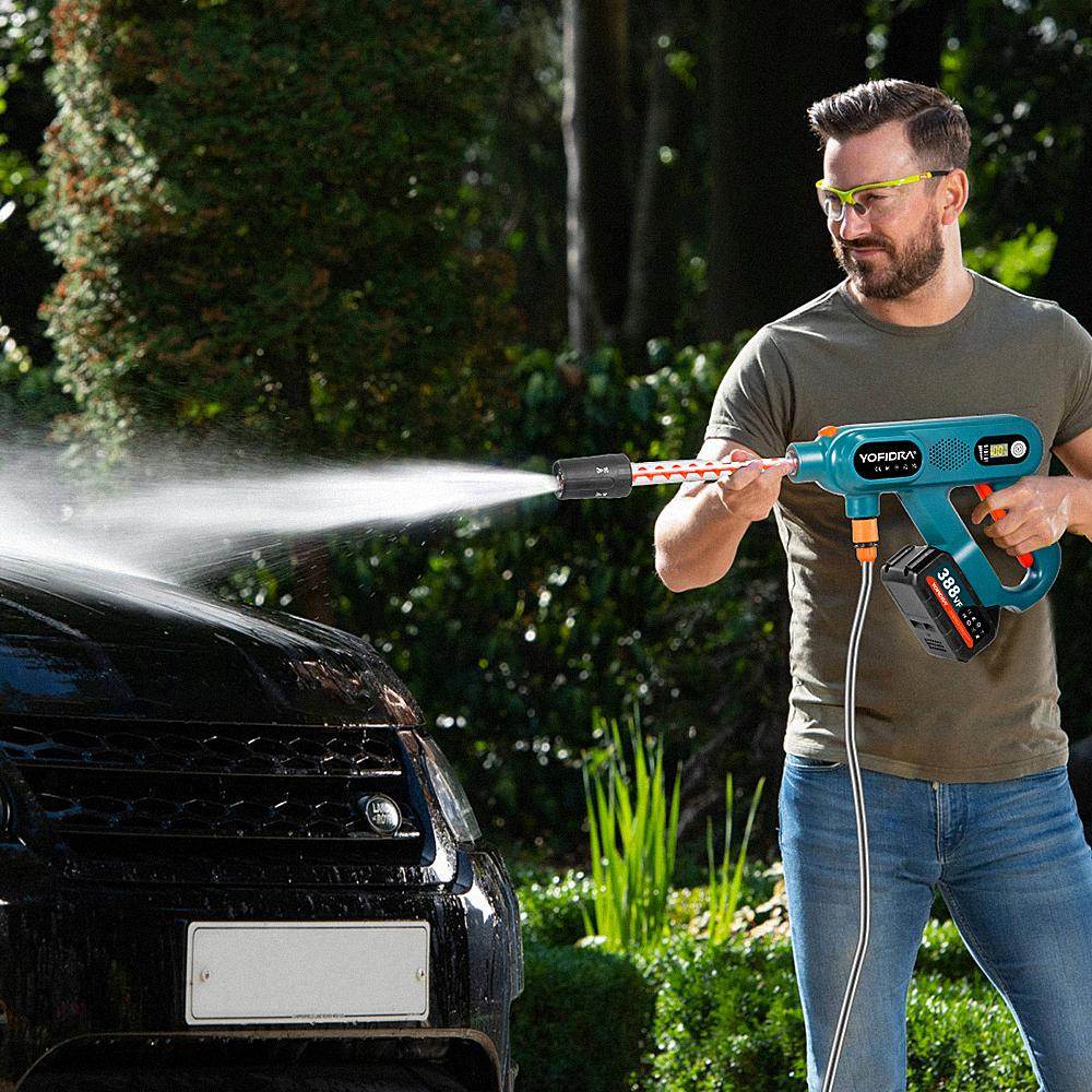 Akumuliatorinė aukšto slėgio plovimo įranga YOFIDRA – mobili plovykla