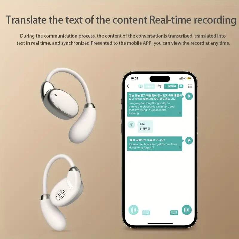 ausinės su vertimo funkcija