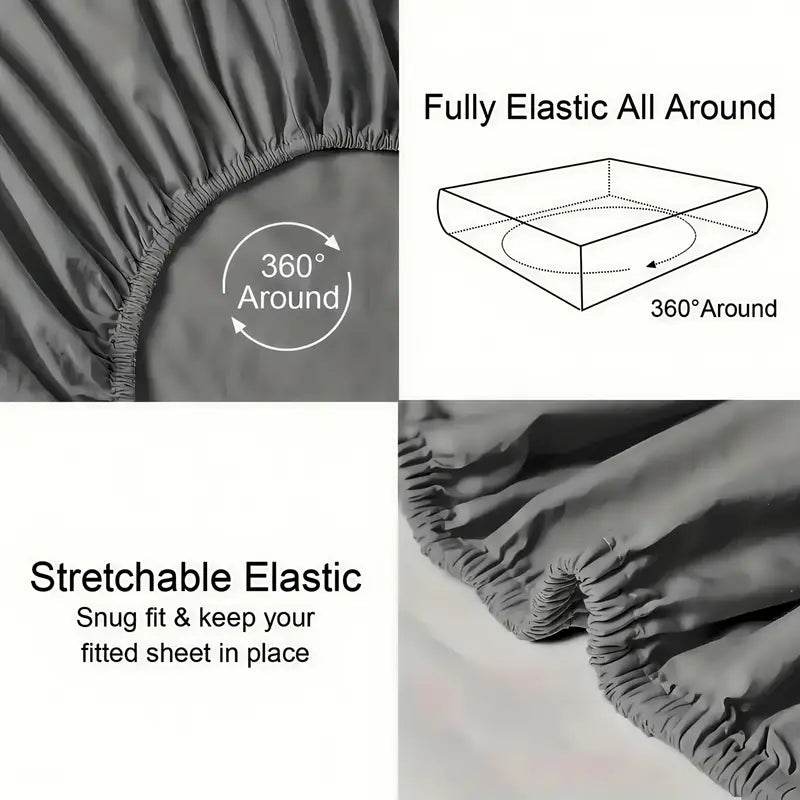 Bambukinė paklodė su guma