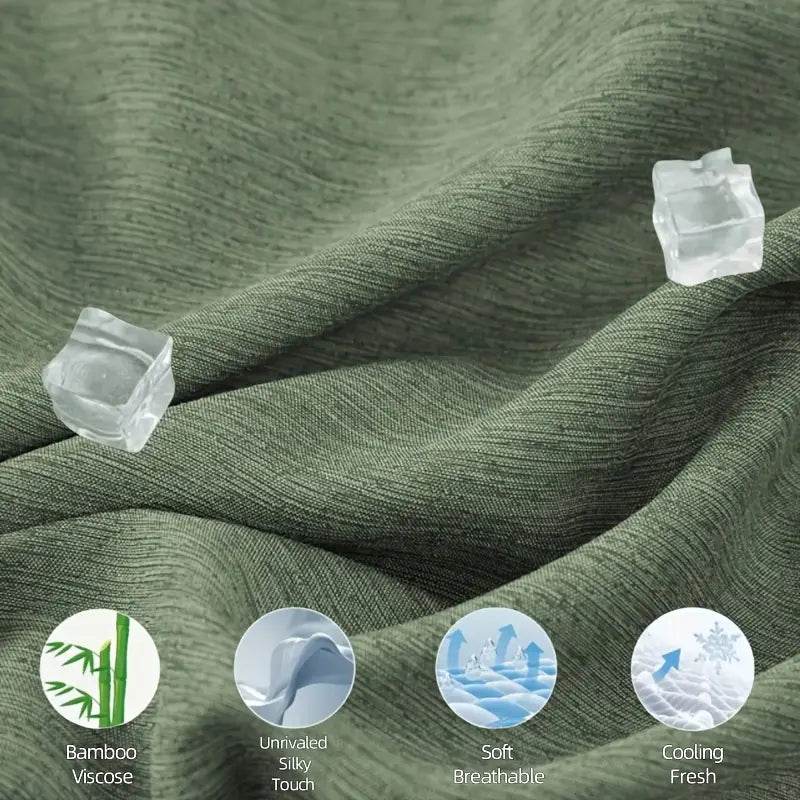 Bambuko pluošto paklodė su guma