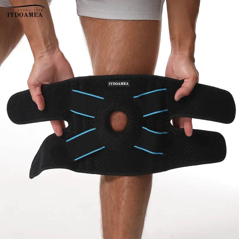 Kelio įtvaras – sportinis kelio stabilizatorius su atvira girnele