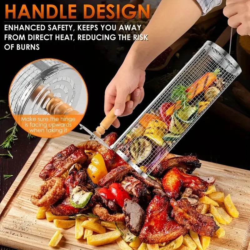 Kepimo krepšys griliui