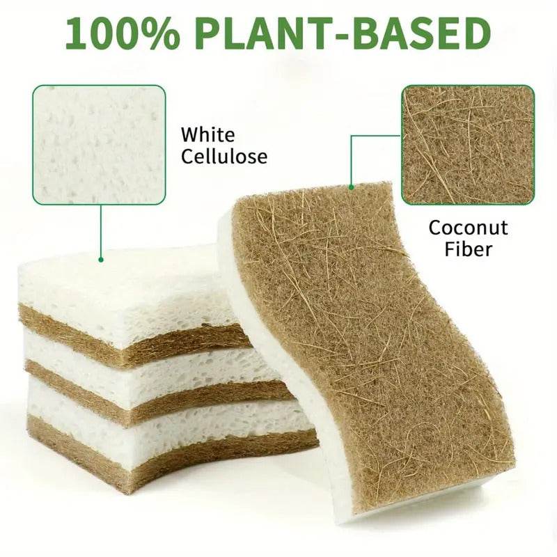 Kokoso pluosto kempineles