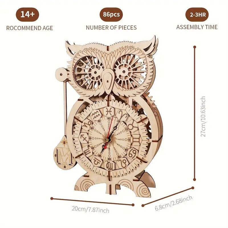 konstruktorius laikrodis peleda
