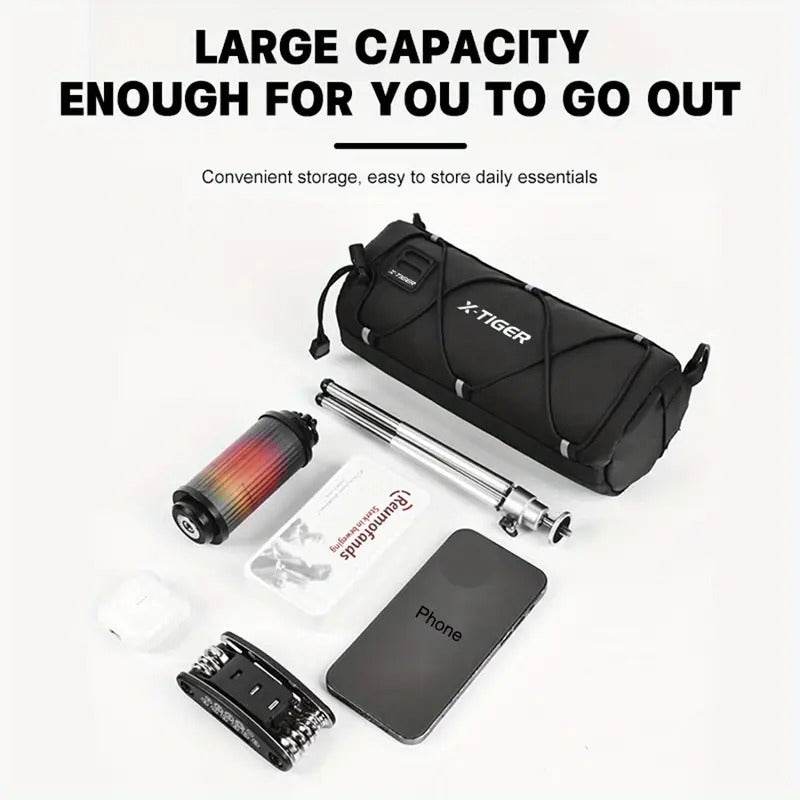 Dviračio krepšys ant vairo