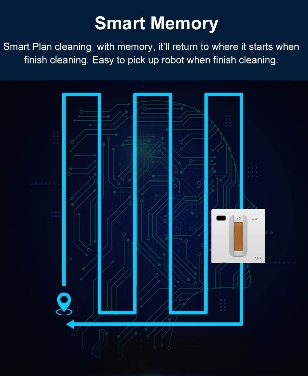 Langų plovimo robotas