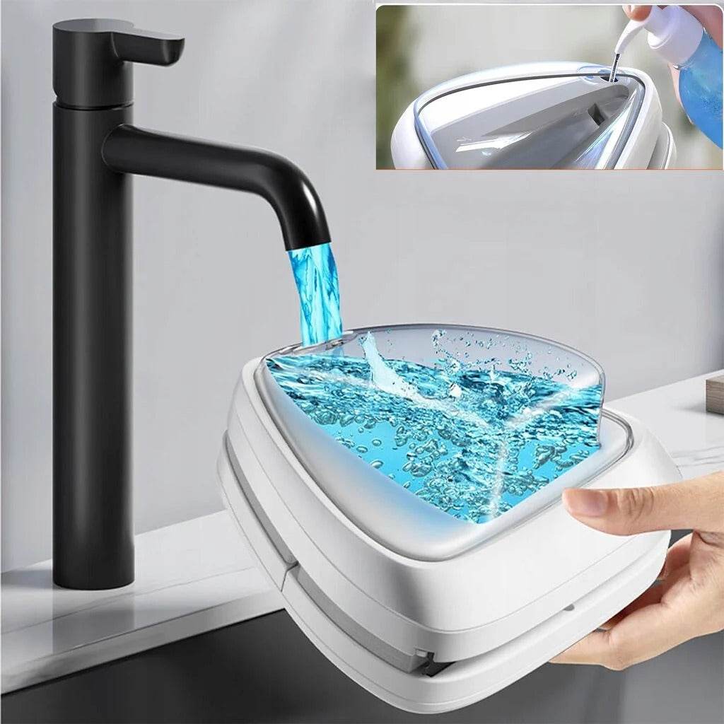 Magnetinis langų valytuvas trigubiems langams