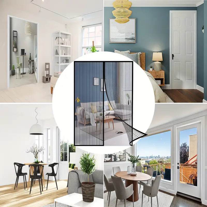 Magnetinis durų tinklelis nuo vabzdžių