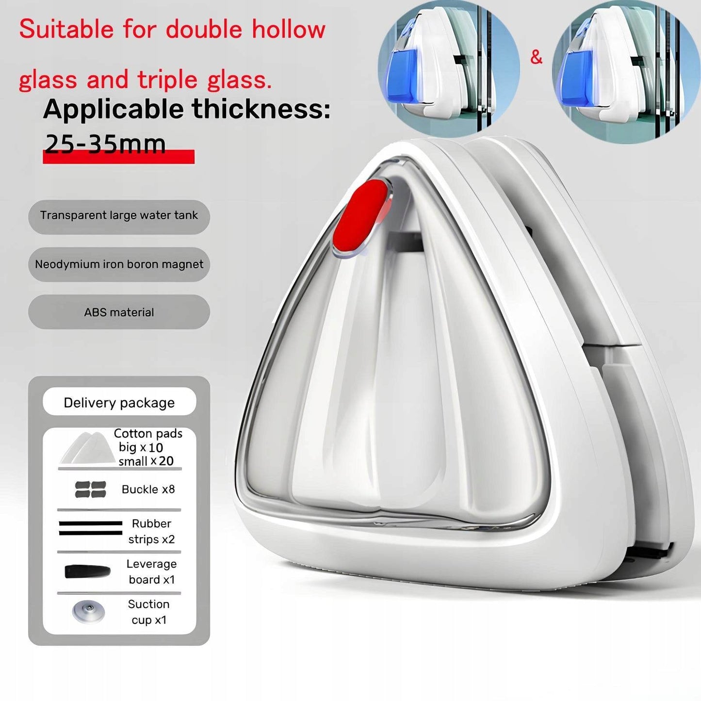 Langų valytuvas plastikiniams langams