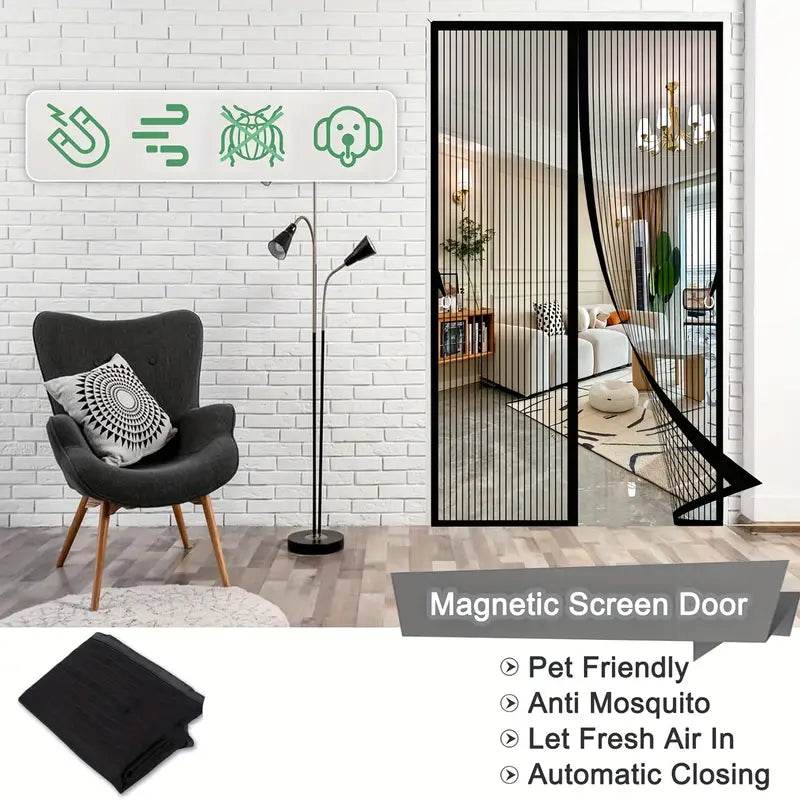 Magnetinis tinklelis nuo uodų durims