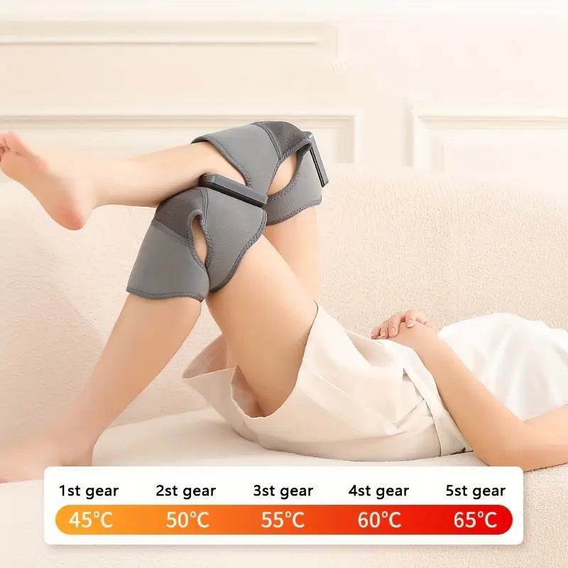 Masažuojantis kelio įtvaras