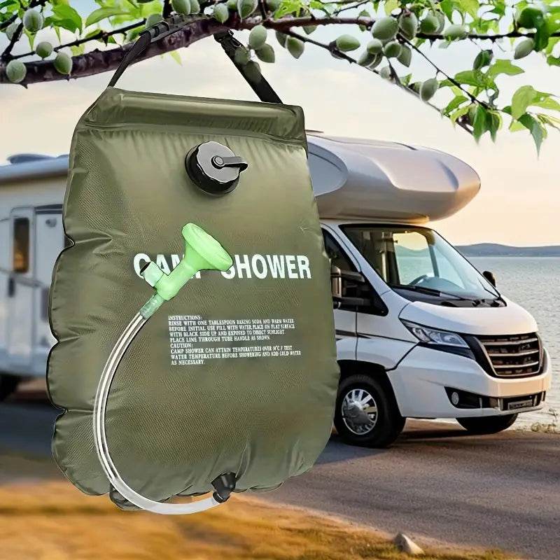 Nešiojamas kempingo dušas