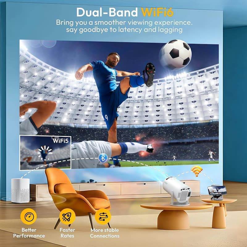 nešiojamas LED projektorius