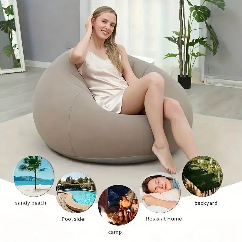 Pripučiama kėdė poilsiui