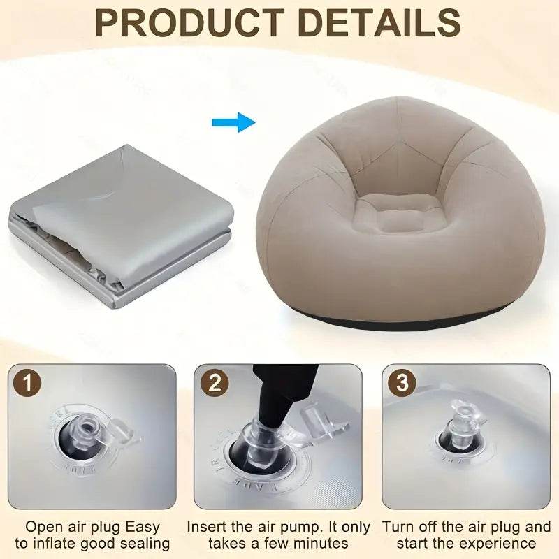 Pripučiamas fotelis