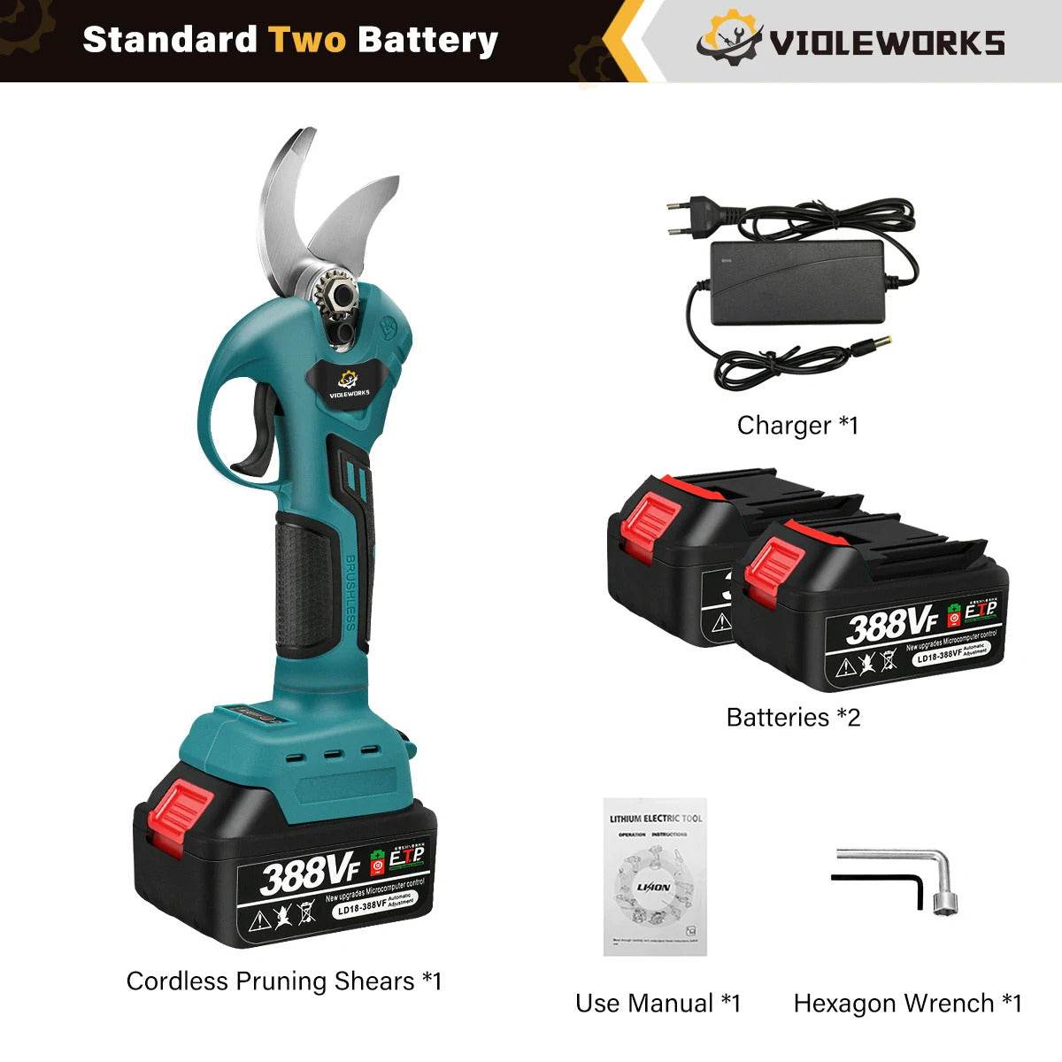 akumuliatorinis sekatorius