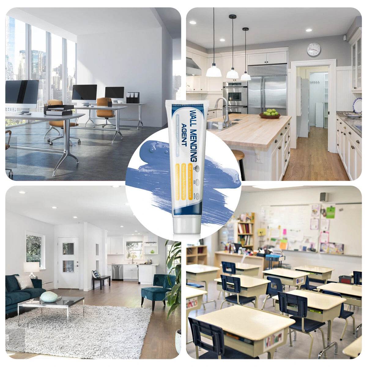 Sienų įtrūkimų pasta