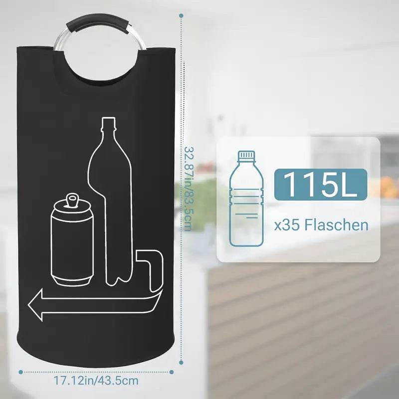 Sulankstomas rūšiavimo krepšys 115L