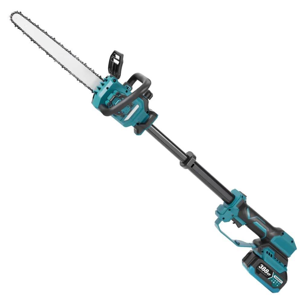 Teleskopinis pjūklas medžių šakoms pjauti