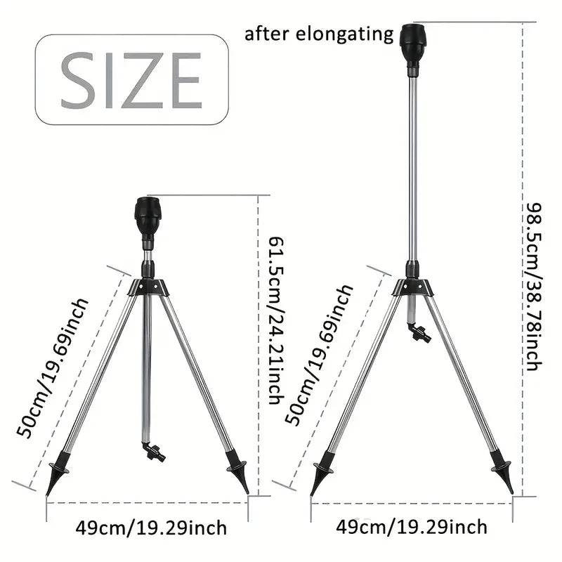 Trikojis laistymo purkštuvas