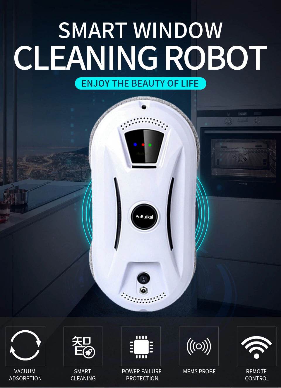 Langų valymo robotas