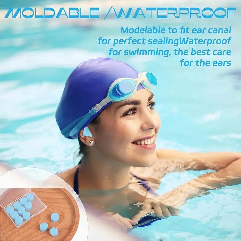 ausų kištukai plaukimui