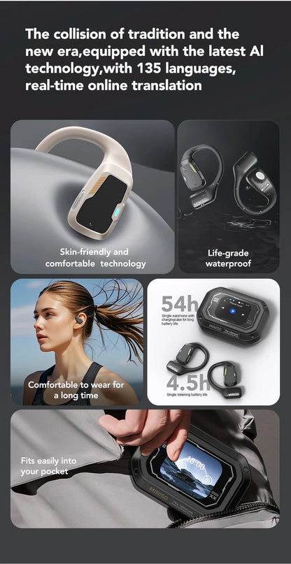 dirbtinio intelekto vertimo ausinės