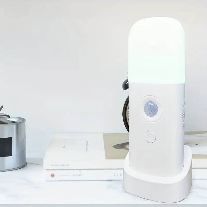 judesio jutiklio naktinė lempa