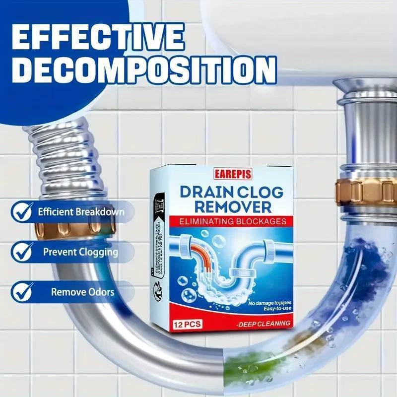 kanalizacijos valymo tabletės