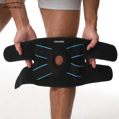 Kelio įtvaras su atvira girnele