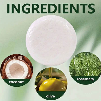 Kietas šampūnas plaukų augimui