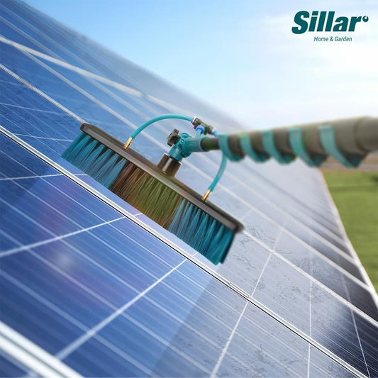 langų ir saulės panelių valytuvas