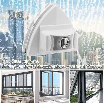 langų valytuvas su magnetu dvigubiems langams