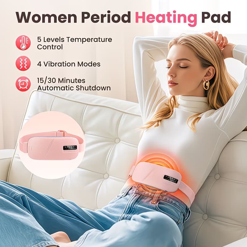 menstruacinis masažo diržas