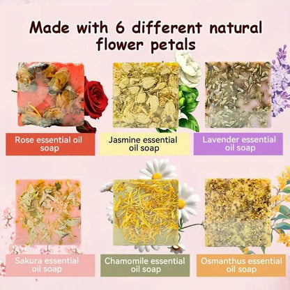 Natūralus muilo rinkinys su eteriniais aliejais