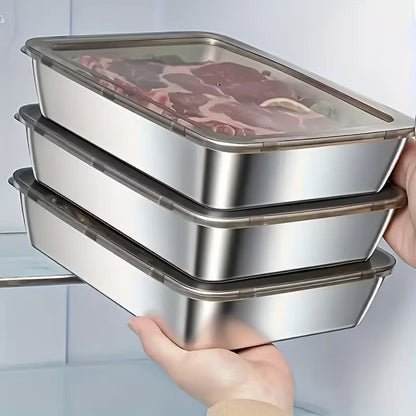 nerūdijančio plieno maisto dėžutės
