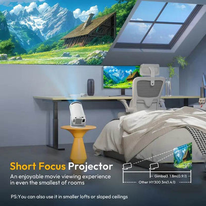 nešiojamas mini LED projektorius