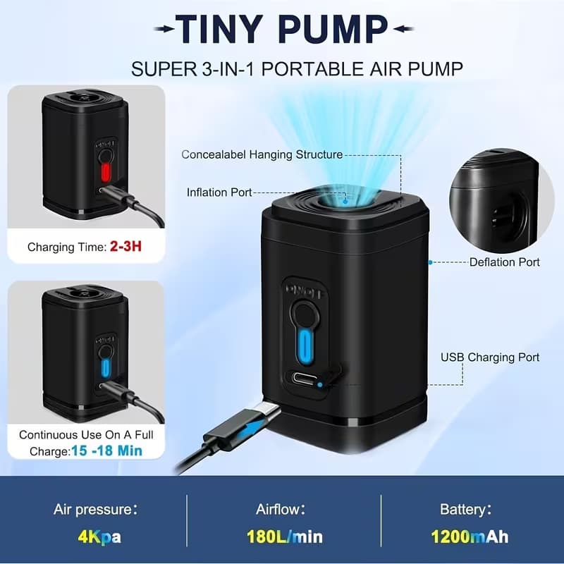 Elektrinė pompa čiužiniui 