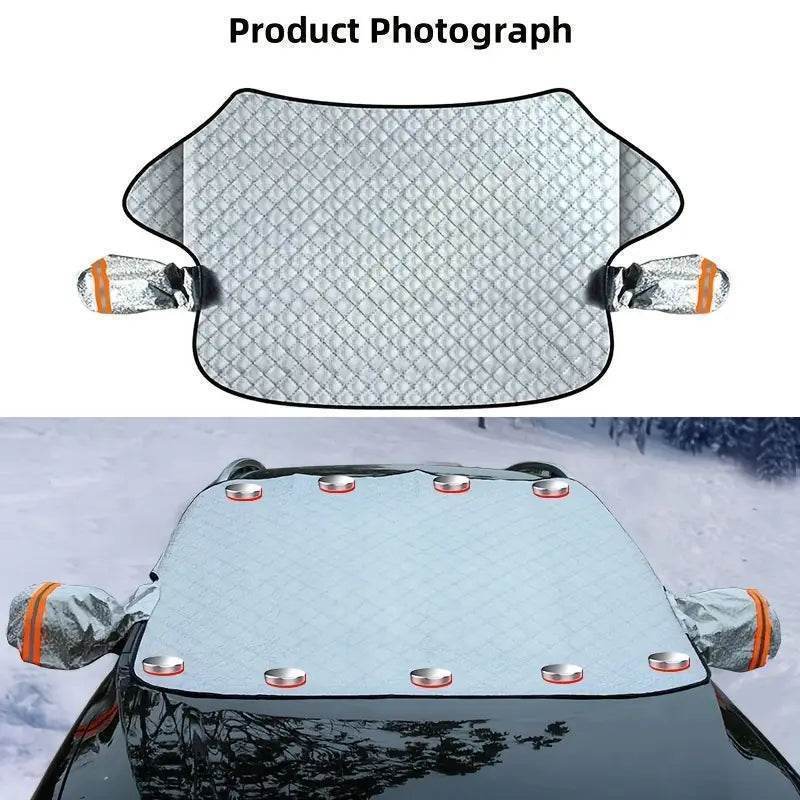 automobilio priekinio stiklo apsauga nuo ledo