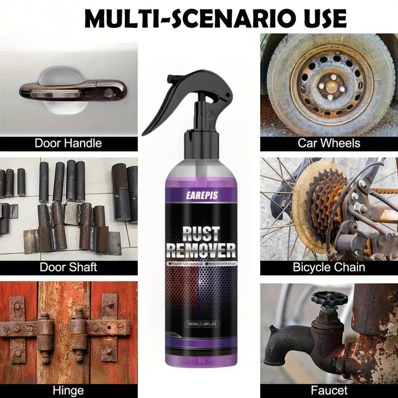 rūdžių šalinimo purškalas