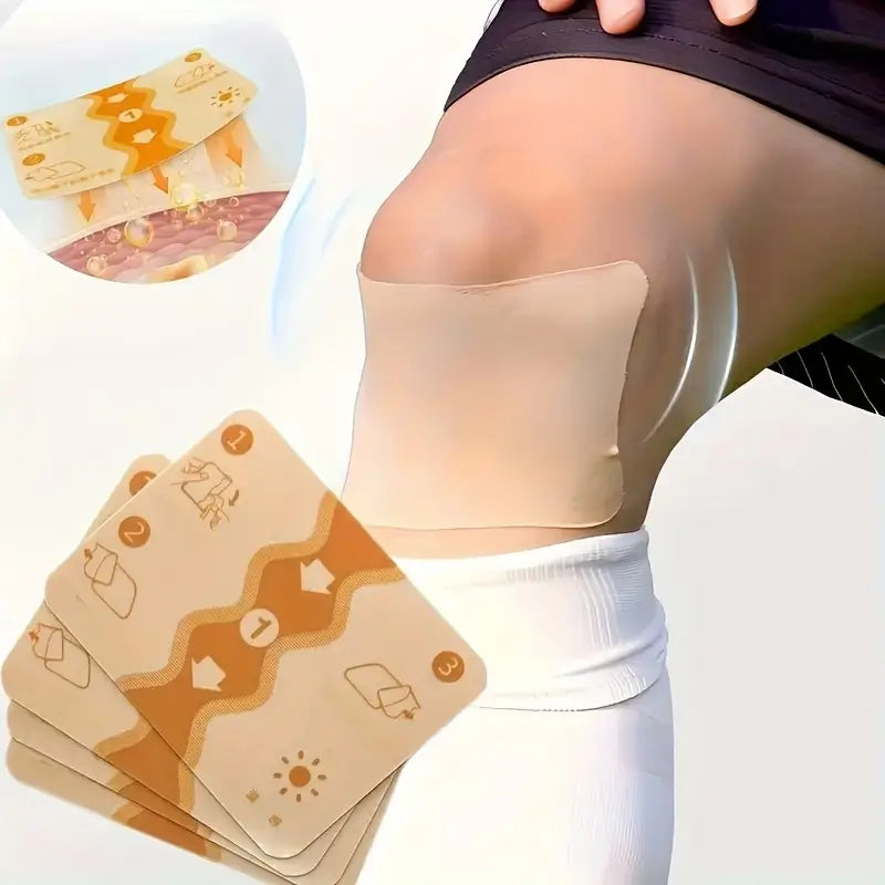 šildantis kompreso pleistras