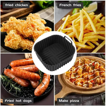 silikoninis kepimo įdėklas gruzdintuvei