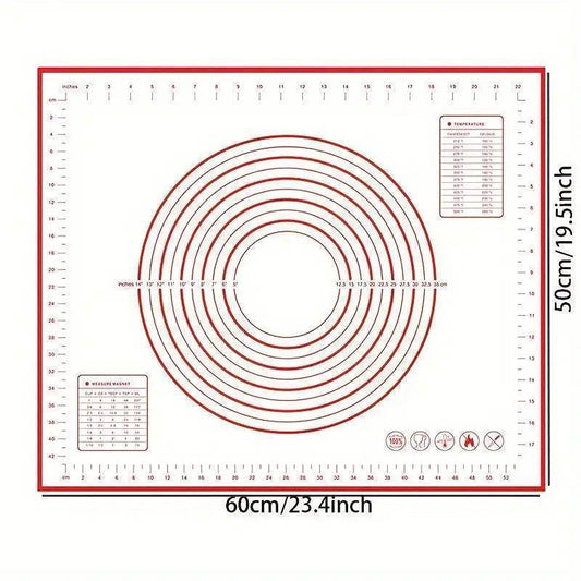 silikoninis tešlos kilimėlis