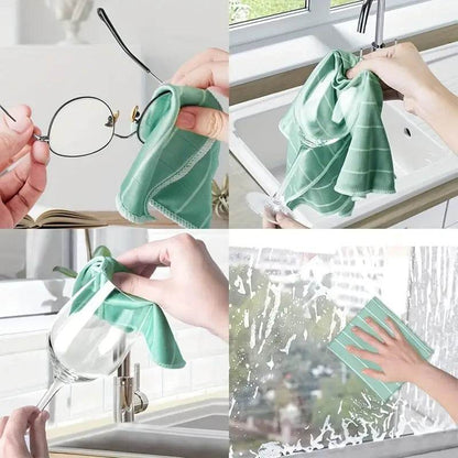 šluostės indų ir langų valymui