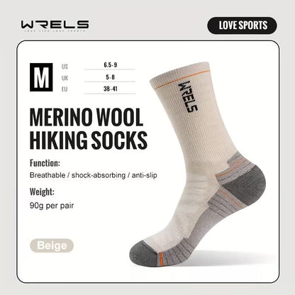 sportinės merino vilnos kojinės