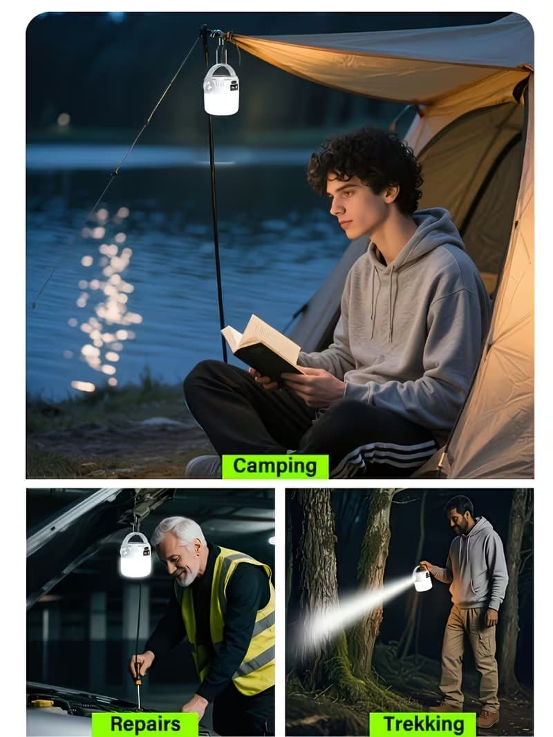 stovyklavimo led zibintas